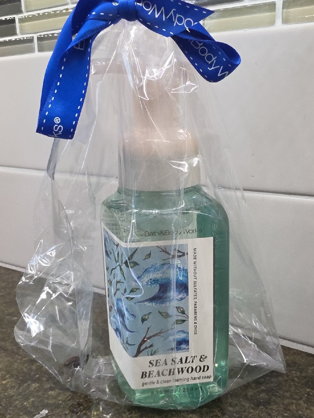 NWT Bath & Body Works Sea Salt & Beachwood Foaming Hand Soap